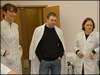 Students at the Institute of Biomedical Problems